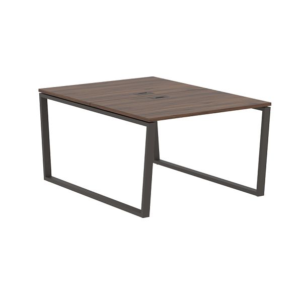 Стол 2-х местный EVWST 1116 Дуб Денвер тёмный/Мокко 1160х1606х750 EDIS - Вид 1