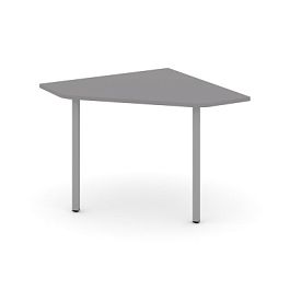 Стайл Проджект Угловой элемент переговорного стола SN-4.UPRG-001 Серый Пепел/Металл Серый 980*980*75 - Фото предпросмотра
