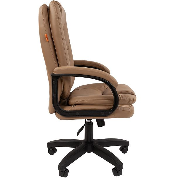 Кресло CHAIRMAN 668LT, экокожа, бежевый - Вид 4