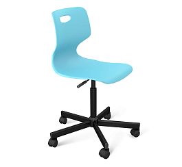 Стул SHT-ST58/S155 a5-7 голубой/черный - Фото предпросмотра