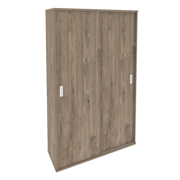 Onix Шкаф-купе комбинированный O.SHK-1.2 T Тиквуд темный 1200*420*1977 - Вид 1