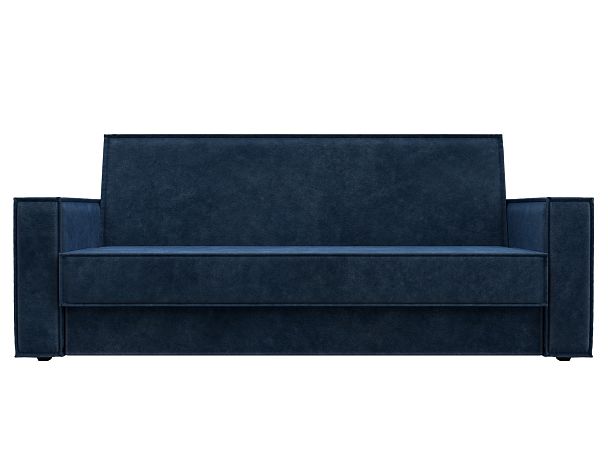 Диван-книжка Куба Велюр синий - Вид 2