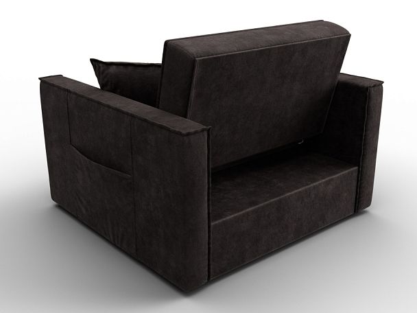 Кресло-кровать Лига-104 (80) Велюр коричневый - Вид 5