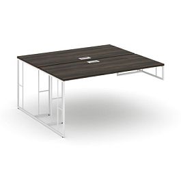 Rift Рабочая станция для опорной тумбы RF.DRSOT-003 Дуб Мали/Металл Белый 1380*1232*750 - Фото предпросмотра