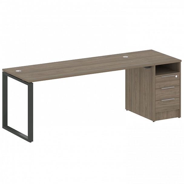 Рабочая станция "Metal System" БО.РС-СТП -1.5 вяз/антрацит - Вид 1