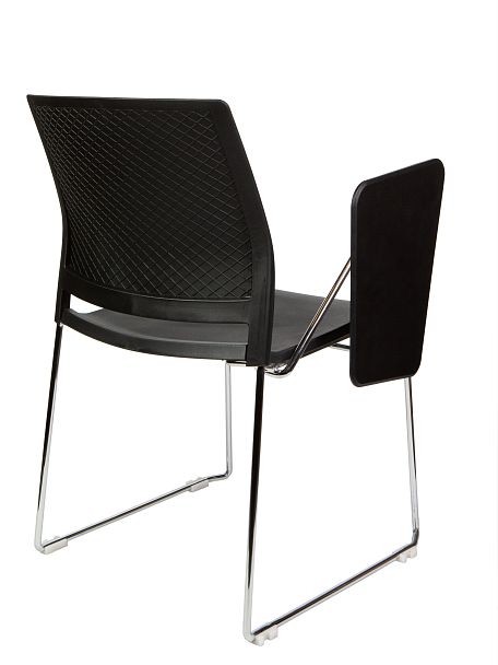 Стул Two / черный пластик / черный пластик / пюпитор - Вид 9