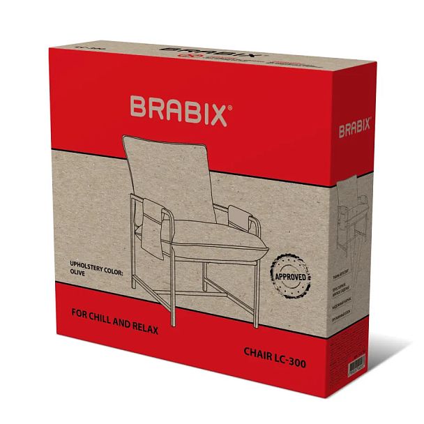 Кресло BRABIX "Gentle LC-300", ЛОФТ, пружинный блок, ткань велсофт (плюш), оливковое, 533145 - Вид 7