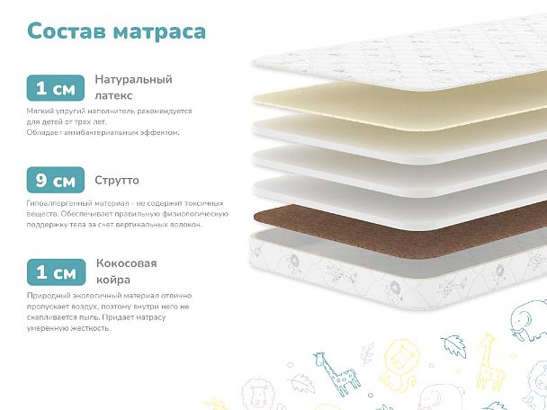 Матрас Димакс Искатель 70х160 - Вид 2