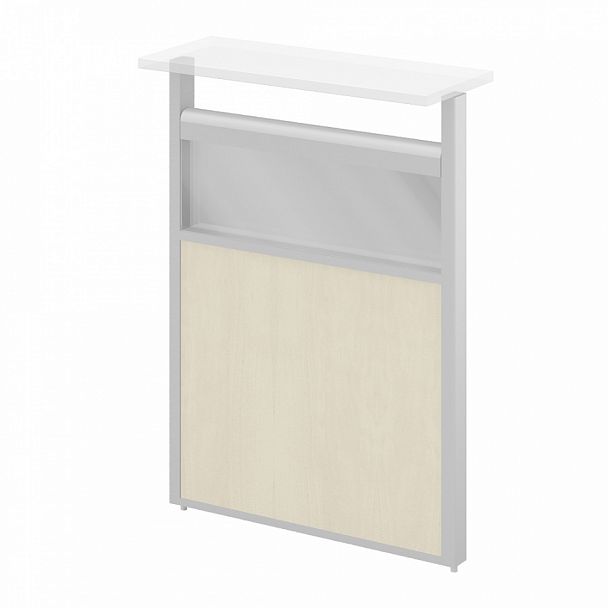 Модуль комбинированный "Логика-ресепшн" ПК-ЛГР-МДК112х80С/Д-В1-466 клен - Вид 1