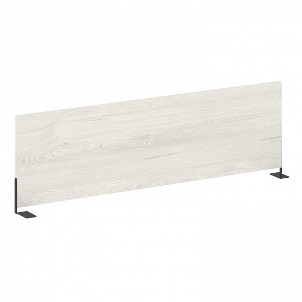 Экран боковой "Metal System" Б.ЭКР-120 дуб наварра/антрацит - Вид 1