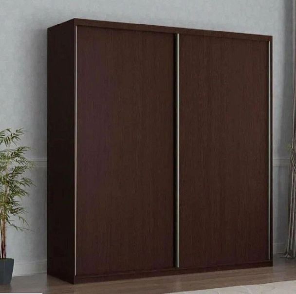 Шкаф-купе "Элегант" 1.5м В Венге без зеркал - Вид 1