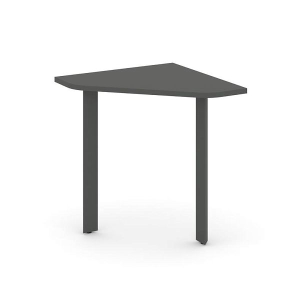 Style Project Next Угловой элемент стола SN-59.USP-001 Антрацит/Металл Антрацит 600*600*750 - Вид 1