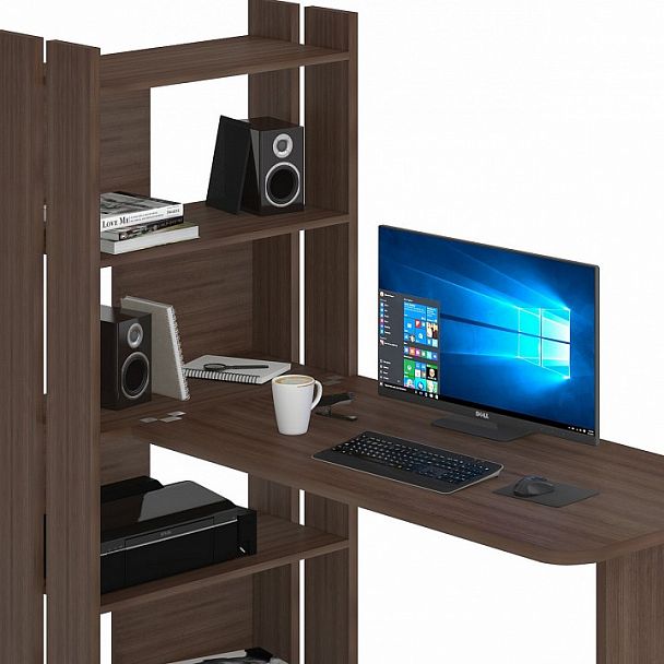 Стол компьютерный Домино Lite СТЛ-ОВ+С120Р Шамони - Вид 5