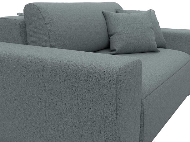 Кресло Лига-036 НПБ Рогожка серый - Вид 4