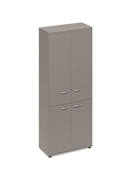 Шкаф для документов закрытый 4-х дверный A4 А4 9373 БП мокко премиум - Вид 1