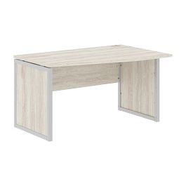 Стол эргономичный XQPCT 149(R) Сосна Эдмонт/Алюминий 1400х900х750 XTEN-QP - Фото предпросмотра