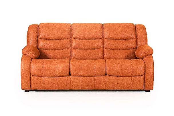 Ridberg диван-кровать прямой замша рыжий - Вид 2