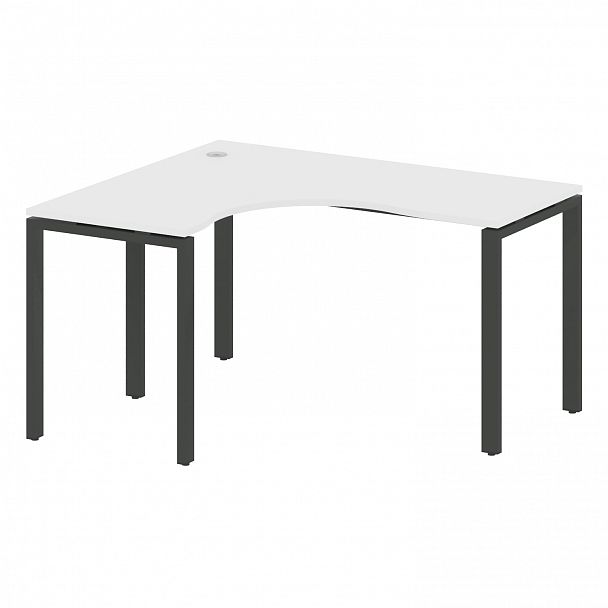 Стол "Metal System" БП.СА-3 белый/антрацит - Вид 2