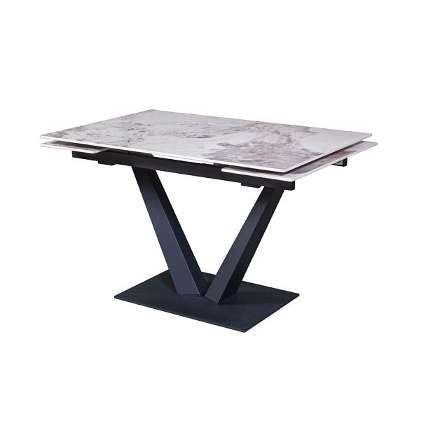 Стол раскладной Malibu (120+30+30), керамика глянцевая Pandora - Вид 1