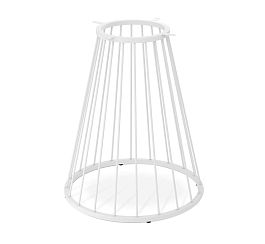 Основание для стола Sheffilton SHT-TU85 белый муар - Фото предпросмотра