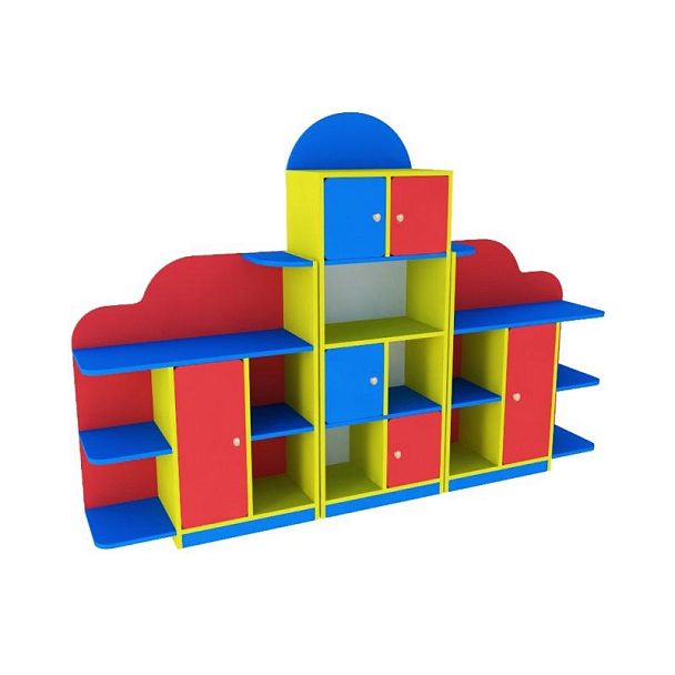 Стеллаж Антошка, цветной - Вид 2