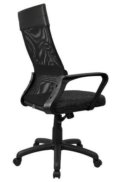 Кресло 1166 TW PL Сетка/Ткань Черный - Вид 3