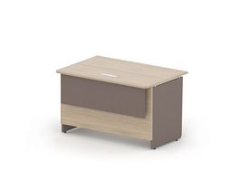 RAC123-12x8 ACCORD Стойка прямая низкая 1200х800х732 Сосна Аланд/Серый камень - Фото предпросмотра