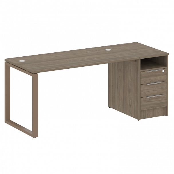 Рабочая станция "Metal System" БО.РС-СТП -1.3 вяз/мокко - Вид 1