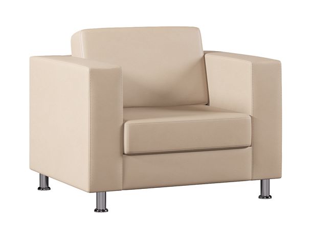 Кресло Everprof Felix XL Экокожа Бежевый - Вид 1