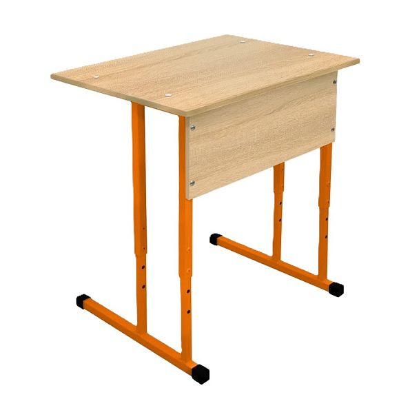 Стол ученический Квадро 1М (Р), одноместный, регулируемый (дополнительные цвета RAL), гр.3-5 - Вид 3