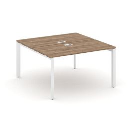 Style Project Next Рабочая станция двухсторонняя SN-59P.DRS-002 Дуб Табак/Металл Белый/Белый Заглушка 1180*1232*750 - Фото предпросмотра