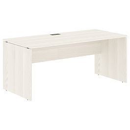 Стол прямой EDST 1780 Ясень Траун/Мокко 1760х800х750 EDIS - Фото предпросмотра