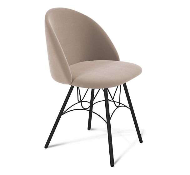 Стул Sheffilton SHT-ST35/S100 латте/черный муар - Вид 2