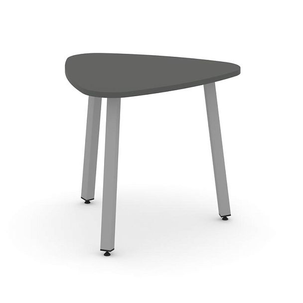 Стайл Проджект Стол переговорный SN-5.SPRG-70.3 Антрацит/Металл Серый 900*900*750 - Вид 1
