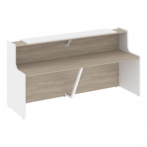 Ресепшн "Onix" O.R-K-9 дуб аттик/белый - Вид 1