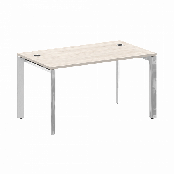 Стол рабочий руководителя на П-образном м/к "ONIX DIRECT LUX" M-O.MP-SRR-3.8 денвер светлый - Вид 1