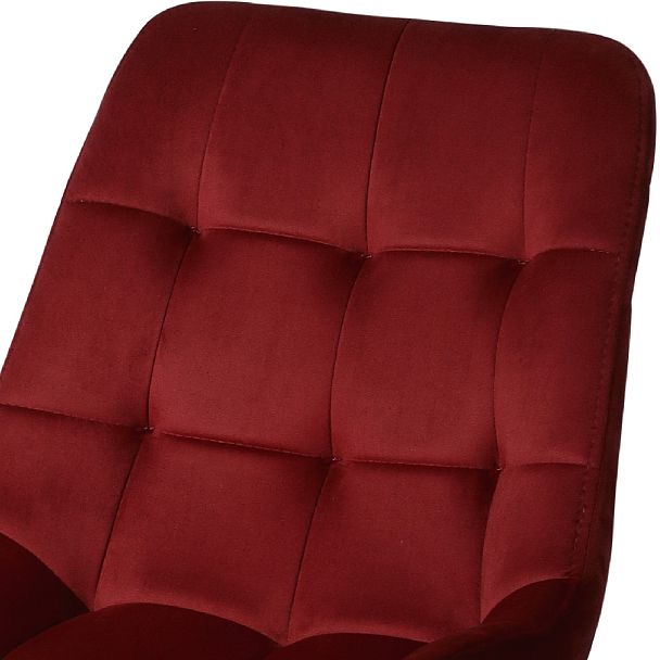 Комплект барных стульев Эйден, Confetti bordo/белый, 2 шт. - Вид 6