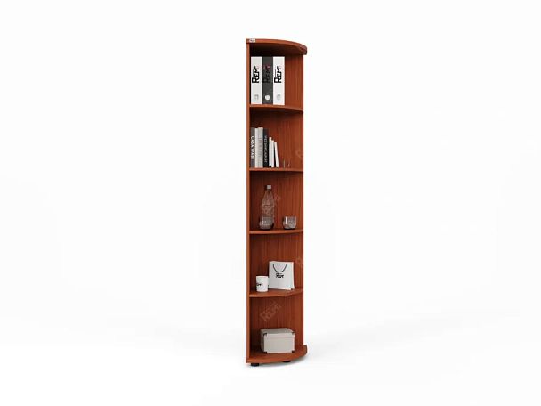 ЛАЙТ / LIGHT RLG030-35x35 Угловой стеллаж 35x35x183 Орех Итальянский - Вид 3