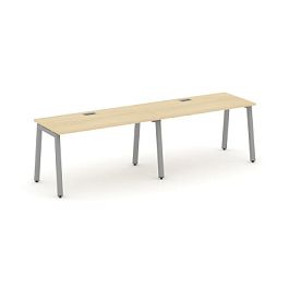 Стайл Проджект Рабочая станция 1 сторон. SN-5A.ORS-001 Акация Лорка/Металл Серый 1960*600*750 - Фото предпросмотра
