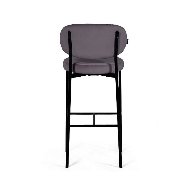 Стул барный Mason, бархат серый 26 - Вид 6