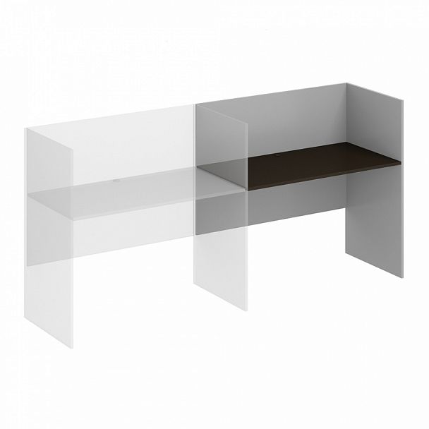 Стол дополнительный правый "Система-M" ПК-ССМ-СТ1Д158Х81ПЭР/Д-В2-939 дуб ферраре - Вид 1