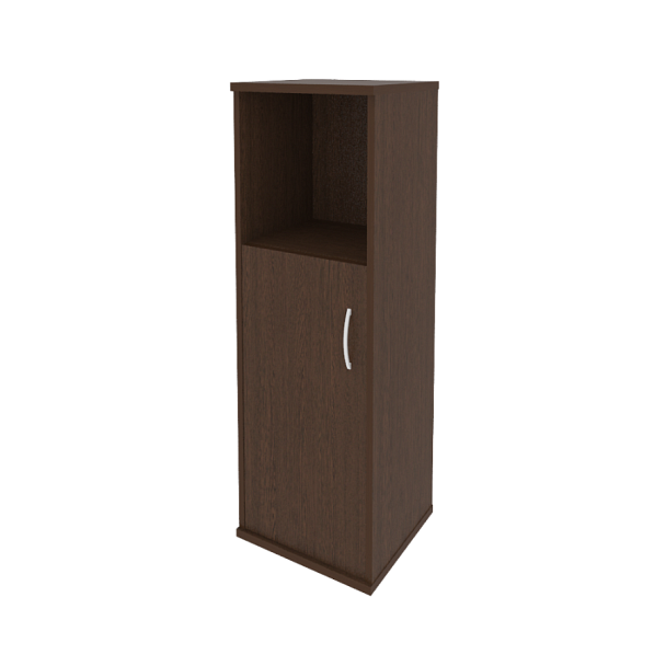 Riva Шкаф средний узкий левый А.СУ-2.1 (L) Венге 404*365*1215 - Вид 1