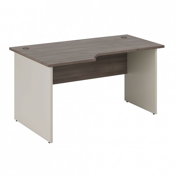 Стол эргономичный левый New Line 150x90x75 дуб шамони темный - Вид 1