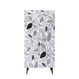Шкаф малый двухстворчатый Berber принт 9 арт BB08/Print_09 - Фото предпросмотра