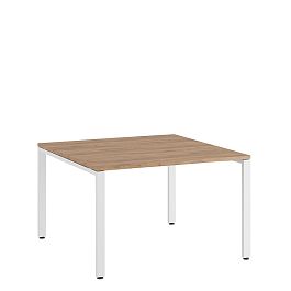 Стол для переговоров Tess 120x123,6x75 дуб крафт золотой - Фото предпросмотра