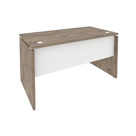 Onix Стол письменный O.SP-3.7 Тиквуд темный/Белый бриллиант 1380*720*750 - Фото предпросмотра