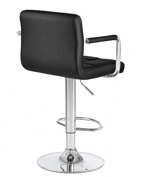 Стул барный DOBRIN KRUGER ARM (чёрный) - Вид 4