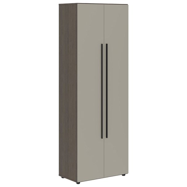 Шкаф высокий широкий VHCS 80.1 Аметист/Дуб Сильвер 800х430х2253 VELION - Вид 1