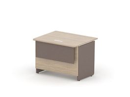 RAC123-10x8 ACCORD Стойка прямая низкая 1000х800х732 Сосна Аланд/Серый камень - Фото предпросмотра