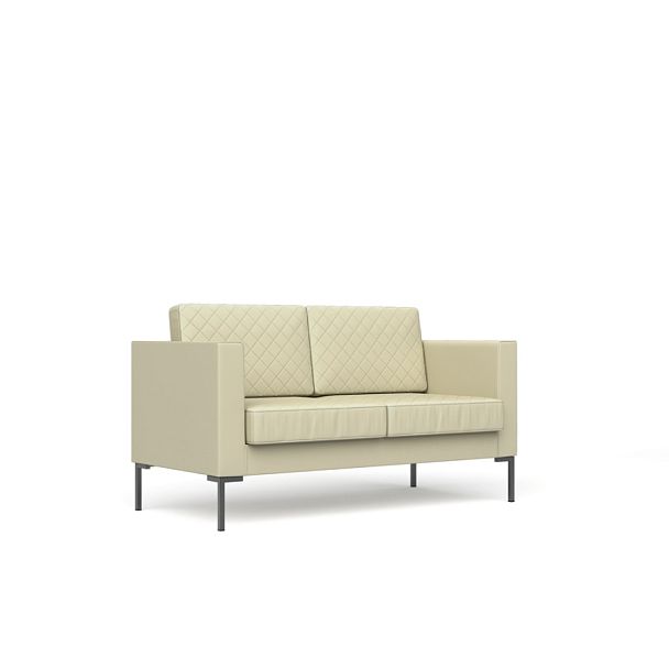 Диван 2-местный Malta  бежевый - Вид 1